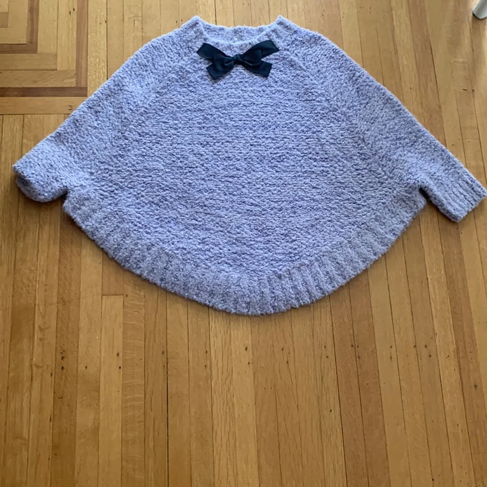 J Crew Girls Poncho/Cape in Lavender/Light Purple